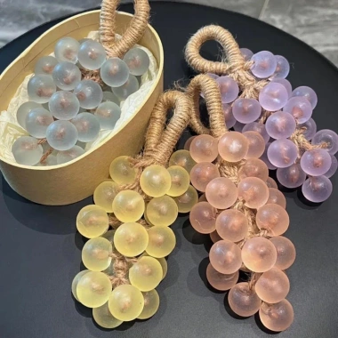 Xà phòng chùm nho thủ công 25 chiếc - Quà tặng hương liệu tự nhiên, hương thơm lâu trôi, bộ trong suốt