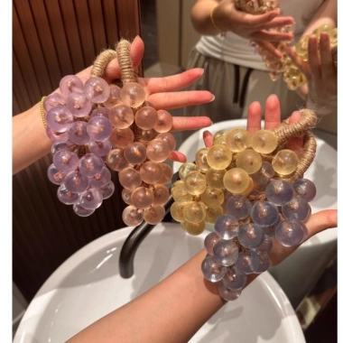 Xà phòng chùm nho thủ công 25 chiếc - Quà tặng hương liệu tự nhiên, hương thơm lâu trôi, bộ trong suốt
