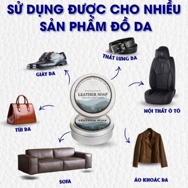 Xà Phòng Đồ Da MINSU M7.965 Làm Sạch, Dưỡng & Bảo Vệ Giày, Sofa, Nội Thất 189.000 VND
