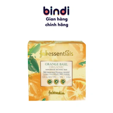 Xà Phòng Fabessentials Hữu Cơ Thủ Công 100g Dưỡng ẩm, làm sạch da - Giá 75.000đ