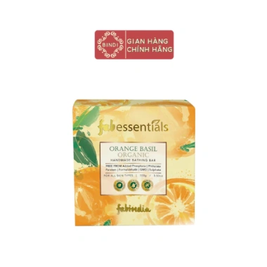 Xà Phòng Fabessentials Hữu Cơ Thủ Công 100g Dưỡng ẩm, làm sạch da - Giá 75.000đ