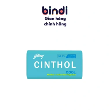 Xà phòng Godrej Cinthol Cool 100g - Mát lạnh, sảng khoái, thanh lý không đổi trả