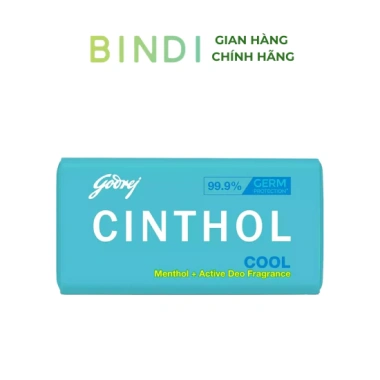 Xà phòng Godrej Cinthol Cool 100g - Mát lạnh, sảng khoái, thanh lý không đổi trả