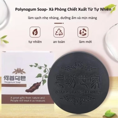 Xà phòng gội dầu Polygonum Multiflorum - Chống rụng tóc, tóc mượt - 28.000 VND
