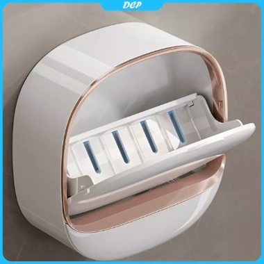 Xà phòng kệ treo tường nhà vệ sinh Dcp - Giá 29.800đ, tiết kiệm không gian, trượt 3