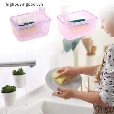 Xà Phòng Lỏng Nhà Bếp Hộp Đựng Món Ăn Bọt Biển - Giá chỉ 47,410₫, Tiết Kiệm Đặc Biệt, Vệ Sinh Hiệu Quả Cho Gia Đình 4