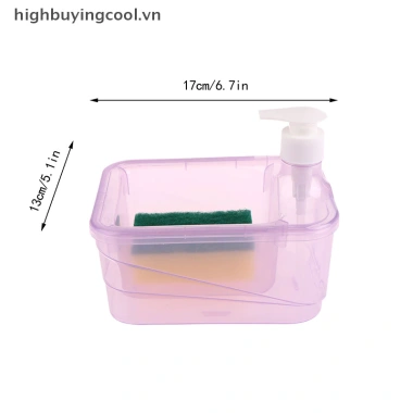 Xà Phòng Lỏng Nhà Bếp Hộp Đựng Món Ăn Bọt Biển - Giá chỉ 47,410₫, Tiết Kiệm Đặc Biệt, Vệ Sinh Hiệu Quả Cho Gia Đình 5