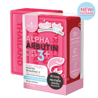 Xà Phòng Tắm Alpha Arbutin Plus 80gr - Dưỡng Sáng, Mờ Thâm Body, Giá 59.000₫ 2