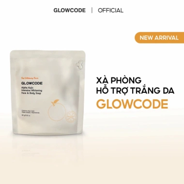 Xà phòng tắm trắng Glowcode 80g - Dưỡng ẩm, làm sạch da mặt & body, giá 131.000đ