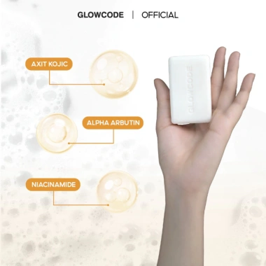 Xà phòng tắm trắng Glowcode 80g - Dưỡng ẩm, làm sạch da mặt & body, giá 131.000đ 2