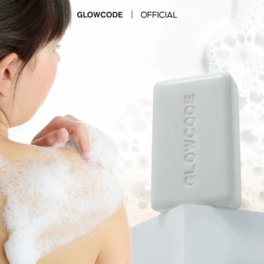 Xà phòng tắm trắng Glowcode 80g - Dưỡng ẩm, làm sạch da mặt & body, giá 131.000đ 5