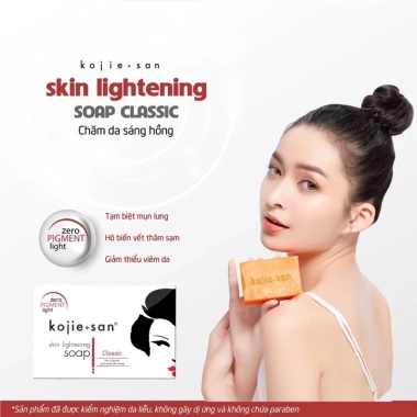 Xà phòng trắng da Kojie San 135g - Giá 39.999, làm sáng da, giảm nám, công thức tự nhiên, không gây khô da 4