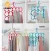 Xả rẻ Combo 3-5 chiếc Mắc treo quần áo thông minh, móc phơi khăn, tiết kiệm diện tích 55k 3