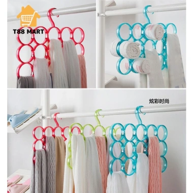 Xả rẻ Combo 3-5 chiếc Mắc treo quần áo thông minh, móc phơi khăn, tiết kiệm diện tích 55k 5