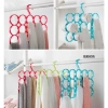 Xả rẻ Combo 3-5 chiếc Mắc treo quần áo thông minh, móc phơi khăn, tiết kiệm diện tích 55k 6