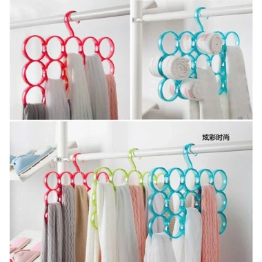 Xả rẻ Combo 3-5 chiếc Mắc treo quần áo thông minh, móc phơi khăn, tiết kiệm diện tích 55k 6