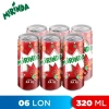 Xá Xị Mirinda Nước Ngọt Có Ga 320ml - 6 lon/lốc, 24 lon/thùng, Giá ưu đãi 69.000₫ (Giá gốc 86.250₫) 6