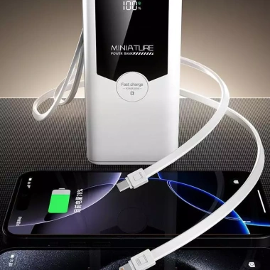 Xạc dự phòng 50.000mAh PD20W 120W, 6 đầu ra 6 đầu vào, đèn LED, 4 dây sạc nhanh - 318.000đ 8 Xạc dự phòng 50.000mAh PD20W 120W, 6 đầu ra 6 đầu vào, đèn LED, 4 dây sạc nhanh - 318.000đ 8