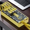 Xạc dự phòng 50.000mAh siêu nhanh PD 20W - 120W, 5 đầu ra, 3 đầu vào, LED, 4 dây sạc nhanh - 158k 2