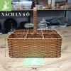 Xách ly nhựa giả mây tre tiện lợi – Nhiều kích thước, giá chỉ 103.200đ giảm giá 4