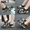 Xăng Đan Đen Thoáng Mát Mùa Hè Cho Bé Trai và Gái - Lưới Thoáng Khí, Đế MD Chống Trơn Trượt, Velcro Tiện Lợi, Giá 265k 5