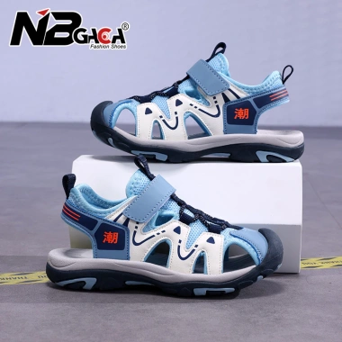 Xăng Đan Trẻ Em Hè Chống Trơn Trượt và Va Đập, Giày Đi Biển 5-15 tuổi Size 28-39