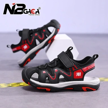 Xăng Đan Trẻ Em Hè Chống Trơn Trượt và Va Đập, Giày Đi Biển 5-15 tuổi Size 28-39