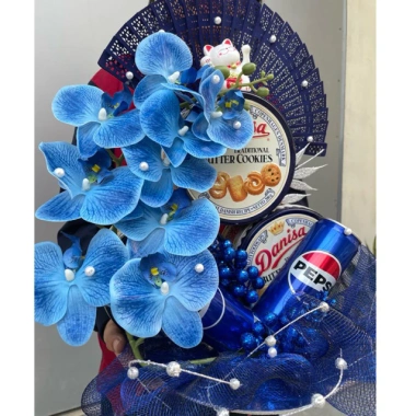 Xanh coban Set trang trí tháp bánh nước hoa lan hồ điệp giá ưu đãi 115.000₫ 6 Xanh coban Set trang trí tháp bánh nước hoa lan hồ điệp giá ưu đãi 115.000₫ 6