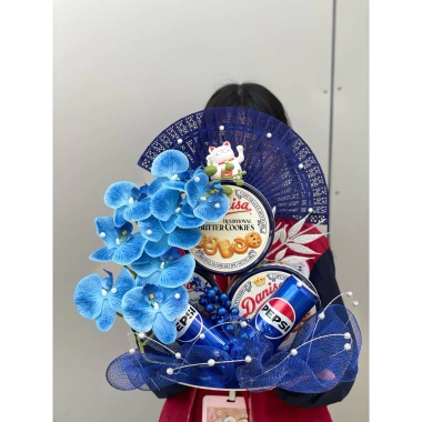 Xanh coban Set trang trí tháp bánh nước hoa lan hồ điệp giá ưu đãi 115.000₫ 10 Xanh coban Set trang trí tháp bánh nước hoa lan hồ điệp giá ưu đãi 115.000₫ 10