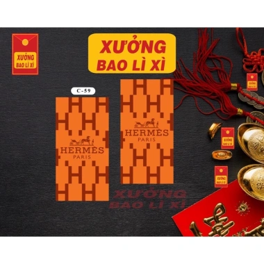 Xấp 10 bao lì xì C150 2.024 thương hiệu sang chảnh - Giá 9.000 VND giảm từ 10.800 3