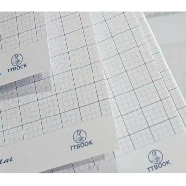 Xấp 20 tờ giấy kiểm tra 4 ô ly - Định lượng 100gsm, chỉ 22.000₫