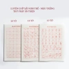 Xấp 30 tờ luyện viết thư pháp Hán tư - Chữ Hán Sấu Kim Thể học tiếng Trung 29.800₫ 10