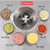 Xay Thịt Đa Năng 2L Cối Inox Dày Dặn - 4 Lưỡi Dao Xay Hạt, Rau Củ, Giá Ưu Đãi 218.400 2