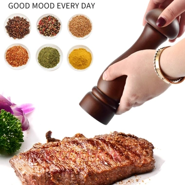Xay tiêu cầm tay gỗ óc chó GA08 - Lọ xay hạt tiêu bằng tay, giảm còn 49.000đ