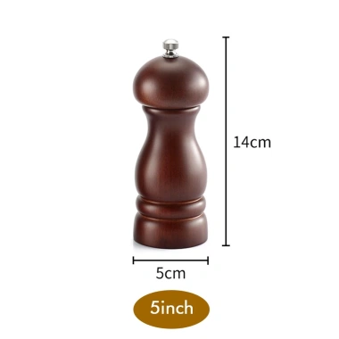 Xay tiêu cầm tay gỗ óc chó GA08 - Lọ xay hạt tiêu bằng tay, giảm còn 49.000đ