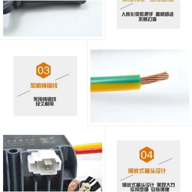 Xe ba bánh điện Zhenghuazhong, bộ điều khiển vẽ trống, chống tốc độ chải, chỉ 497.379 VND