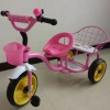 Xe ba bánh trẻ em nhựa cố định, vòi trên dưới, màu đen, kèm ống tay – giảm giá 53,491₫ 8