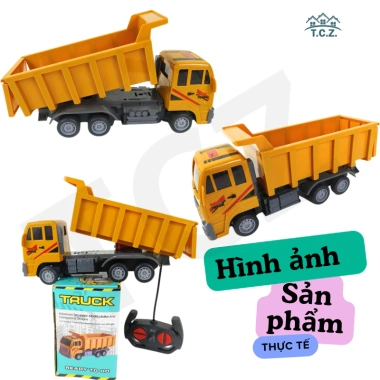 Xe Ben Đồ Chơi Điều Khiển Từ Xa 2.4GHz Nhiều Kênh - Xe Tải Nâng Đổ Cát và Leo Núi, Giá Ưu Đãi 321.000₫ 6