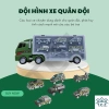 Xe container hợp kim 6in1 mini quân sự ô tô đò chói bé trai TZP giảm giá 111.199 VND 5