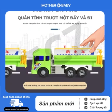 Xe Cứu Hỏa Đồ Chơi Nhiều Mẫu Có Đèn Nhạc Phun Nước - Xe Bồn Nước Giá Ưu Đãi 209k cho Bé Trai