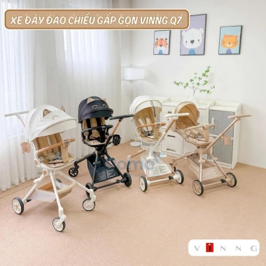 Xe Đảo Chiều Gấp Gọn Vinng Q7 Bản Mới 2.025 - Giá 2.45 triệu, bảo hành