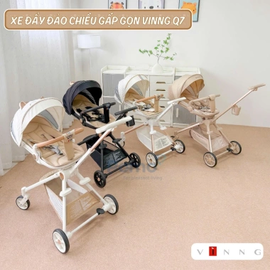 Xe Đảo Chiều Gấp Gọn Vinng Q7 Bản Mới 2.025 - Giá 2.45 triệu, bảo hành