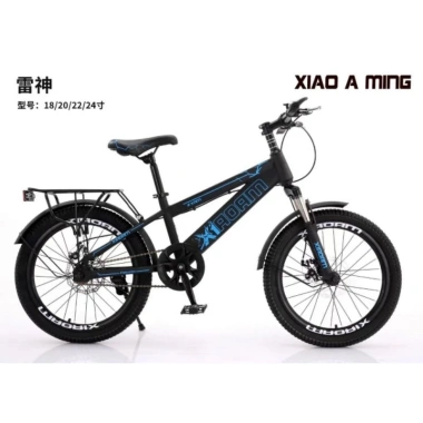 Xe đạp 24 inch phanh đĩa giảm sóc 2 càng - Giá ưu đãi 1,68 triệu, độ bền, thoải mái khi di chuyển 4