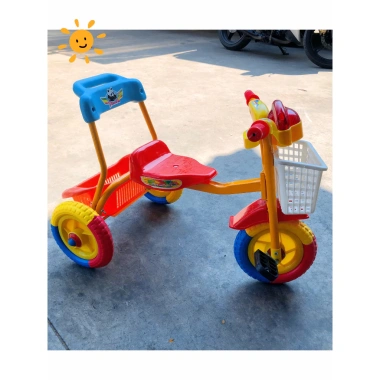 Xe Đạp 3 Bánh Giỏ Bé 2-6 Tuổi - Màu Dễ Thương, An Toàn, Giá Ưu Đãi 420.000 VND 4 Xe Đạp 3 Bánh Giỏ Bé 2-6 Tuổi - Màu Dễ Thương, An Toàn, Giá Ưu Đãi 420.000 VND 4