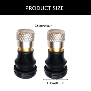 Xe Đạp Điện 2 Chiếc Bánh Không Săm, Lốp Van Vòi Adapter, Dễ Lắp Đặt – 45.892₫