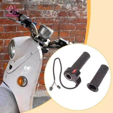 Xe Đạp Điện có Ga, Bàn Đạp kèm Phụ Kiện Cao Su Chống Trơn Trượt - 107.800₫