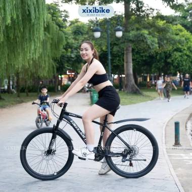 Xe đạp đường phố LauxJack XIXIBIKE 26 inch 21 tốc độ phanh đĩa chống trơn trượt - Giá chỉ 2.115.000₫