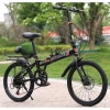 Xe đạp gấp gọn 20 inch SHIBOMEI, điều chỉnh chiều cao, chắn bùn, ghế sau - 1,89 triệu 4