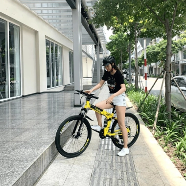 Xe Đạp Gấp Gọn Địa Hình G002 Galen - Cân Mọi Đường, Điều Chỉnh Cao, 1.959.000₫