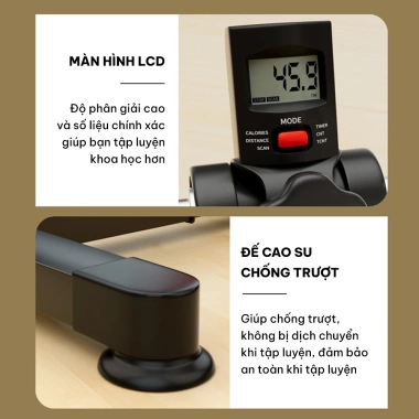 Xe đạp gấp gọn GoodFit GF006MB mini – Tập thể dục và phục hồi, đồng hồ điện tử 5 Xe đạp gấp gọn GoodFit GF006MB mini – Tập thể dục và phục hồi, đồng hồ điện tử 5